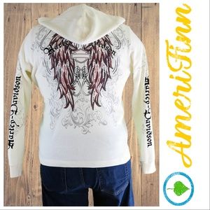 Harley Davidson Thermal Hoody Top